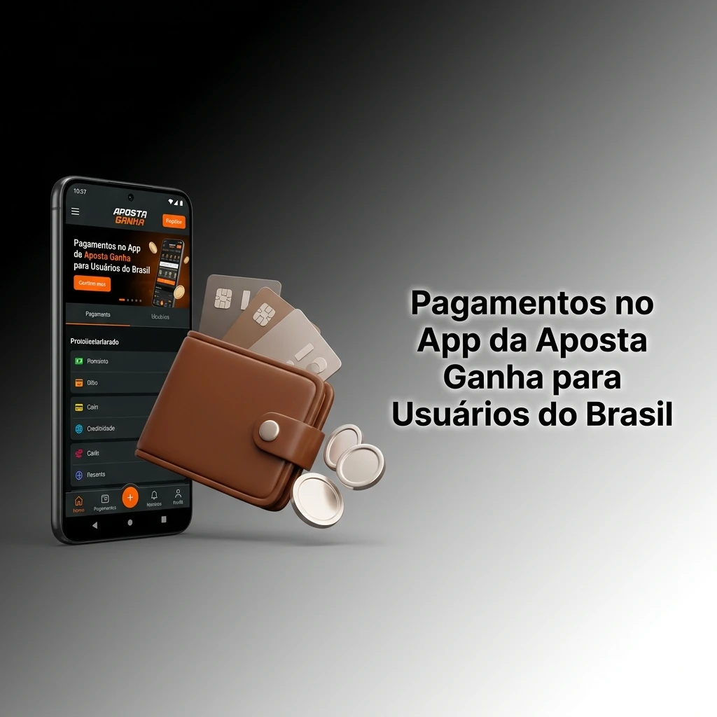 Métodos de pagamento no app Aposta Ganha para brasileiros: Pix, cripto e transferência bancária